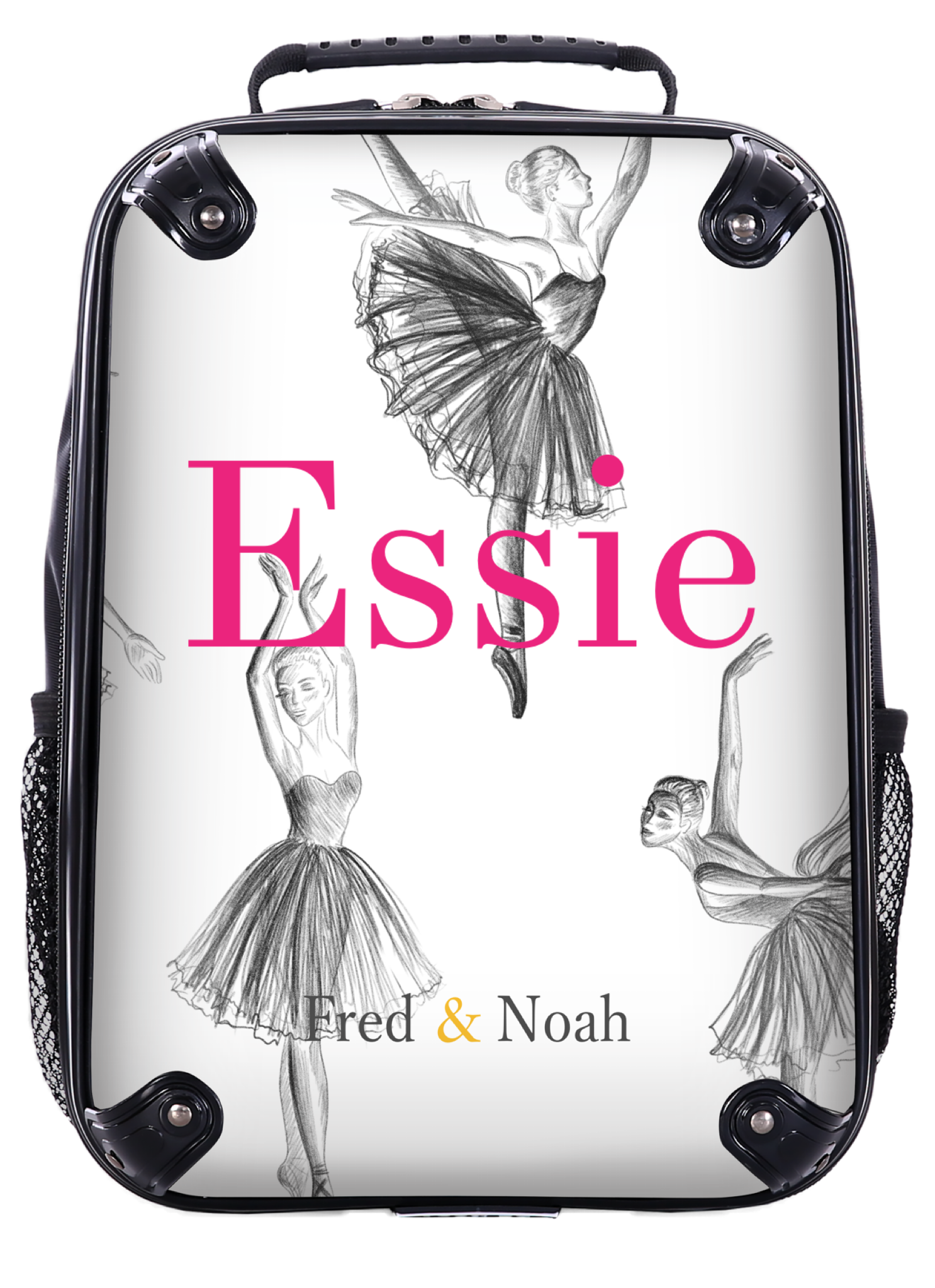 Personalised Ballerina Suitcase Fred Noah