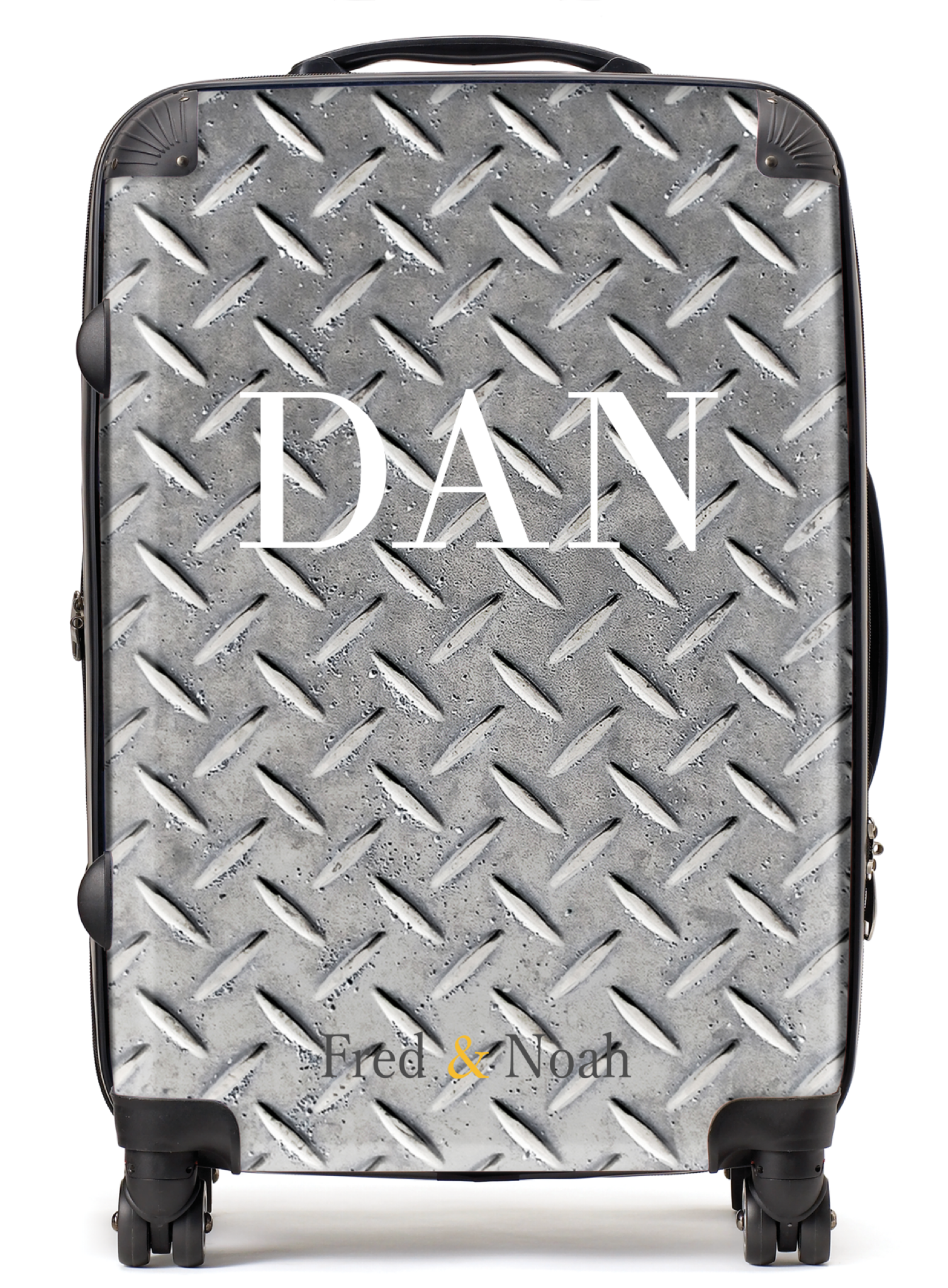 Metal print personalised Suitcase – Fred Noah